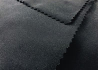 200GSM 85% Polyester Rajutan Kain Melar Untuk Baju renang Warna Hitam